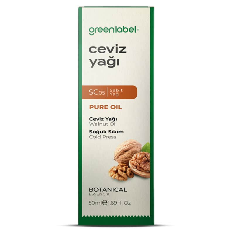 Greenlabel Premium Walnut Oil 50 ml - Cold Pressed & Organic - 2