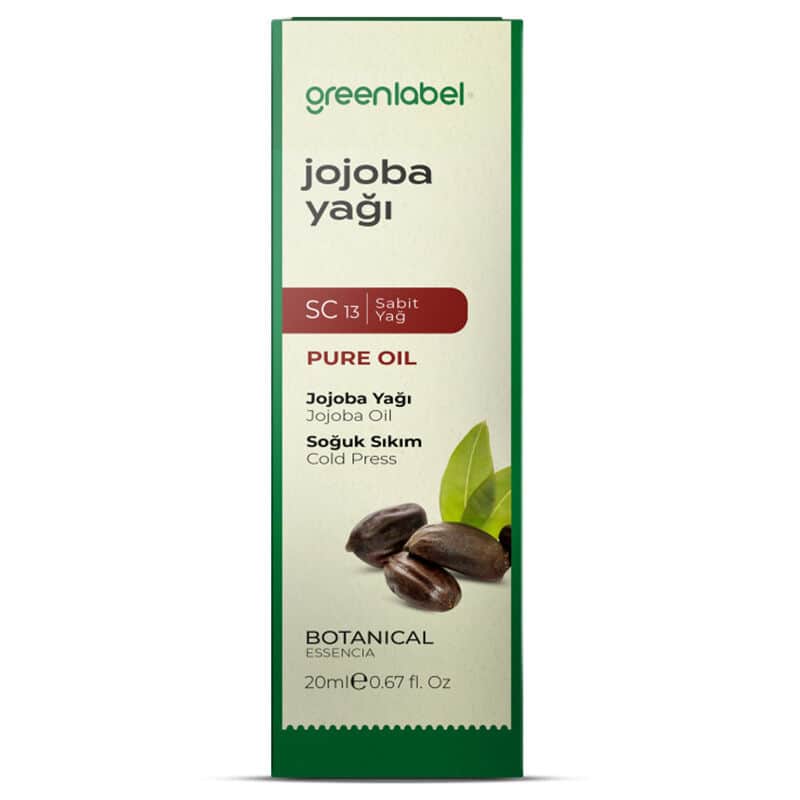 Greenlabel Jojoba Oil 20ml - Pure Moisturizing Hair & Skin Care - 2