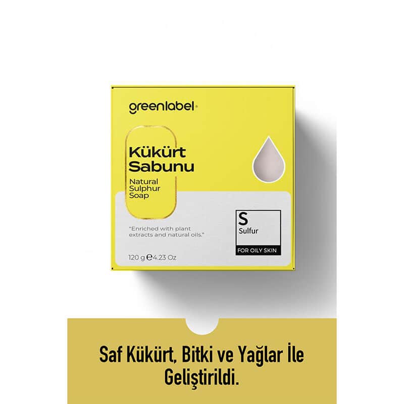 Greenlabel Sulfur Soap 120 gr - 4