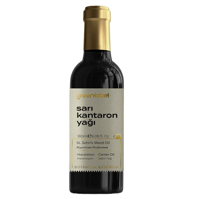 Greenlabel St. John's Wort Oil 180ml - Natural Mood Support