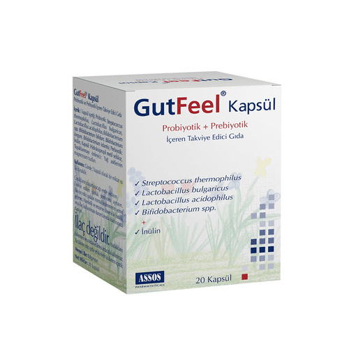 Assos İlaç Gutfeel Capsules - 20 capsules - 1