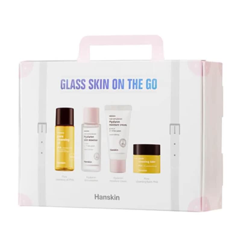 Hanskin Glass Skin On The Go-travel Size Skin Care Set - 2