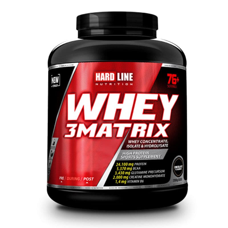 Hardline Whey 3 matrix Sahlep 2300 g