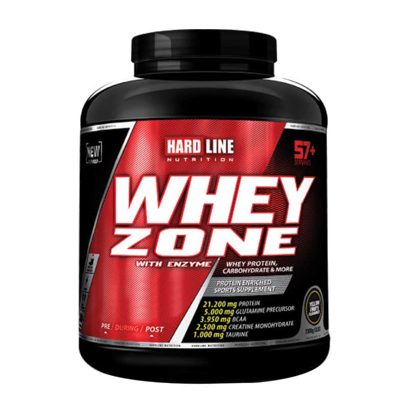 Hardline Whey Zone Yellow Fruit 2300 g - 1