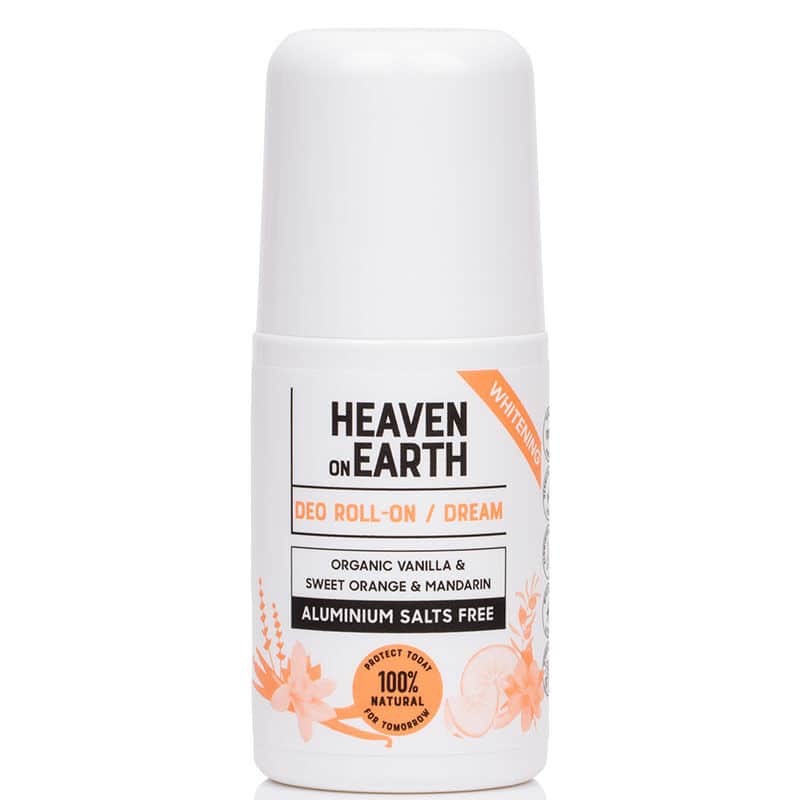 Heaven On Earth 100% Natural Organic Whitening Roll On Vanilla 50 ml - 1