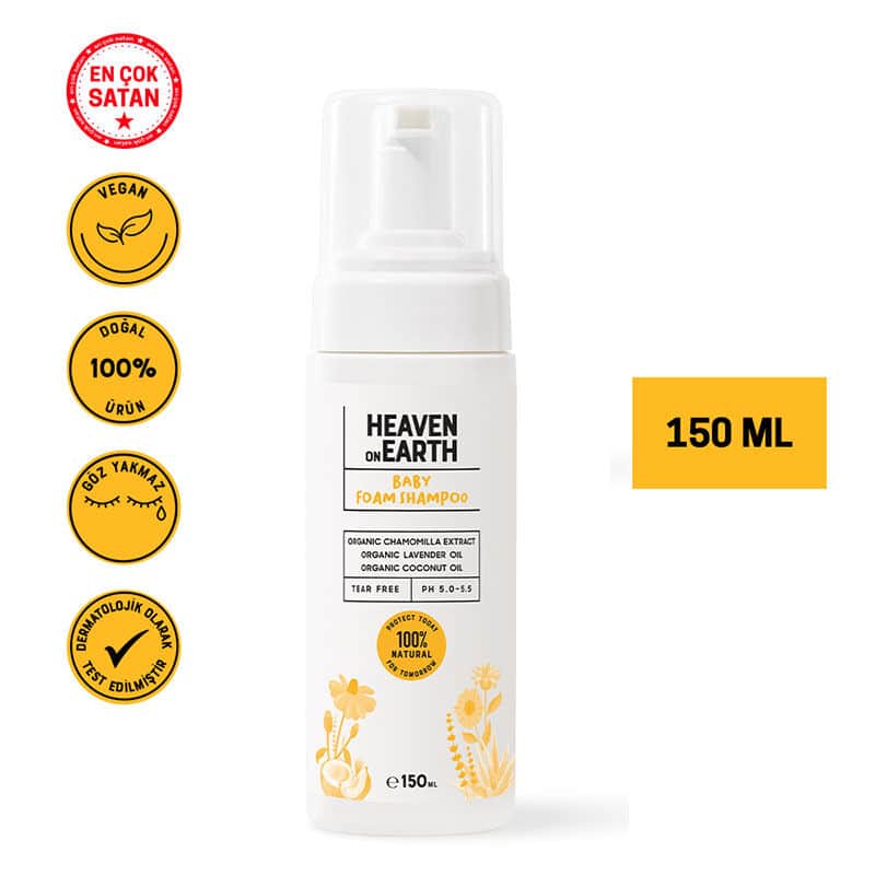 Heaven On Earth Baby Foam Shampoo 150 ml - 2
