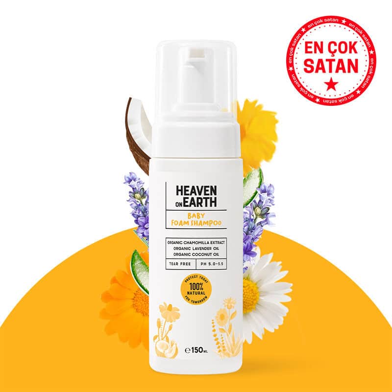 Heaven On Earth Baby Foam Shampoo 150 ml - 3