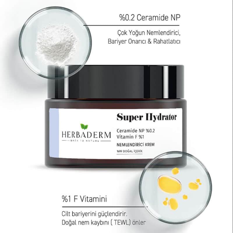 Herbaderm Super Hydrator Intensive Moisturizing Cream 50 ml - 2