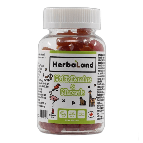 Herbaland Multivitamins & Minerals Gummies 60 pcs