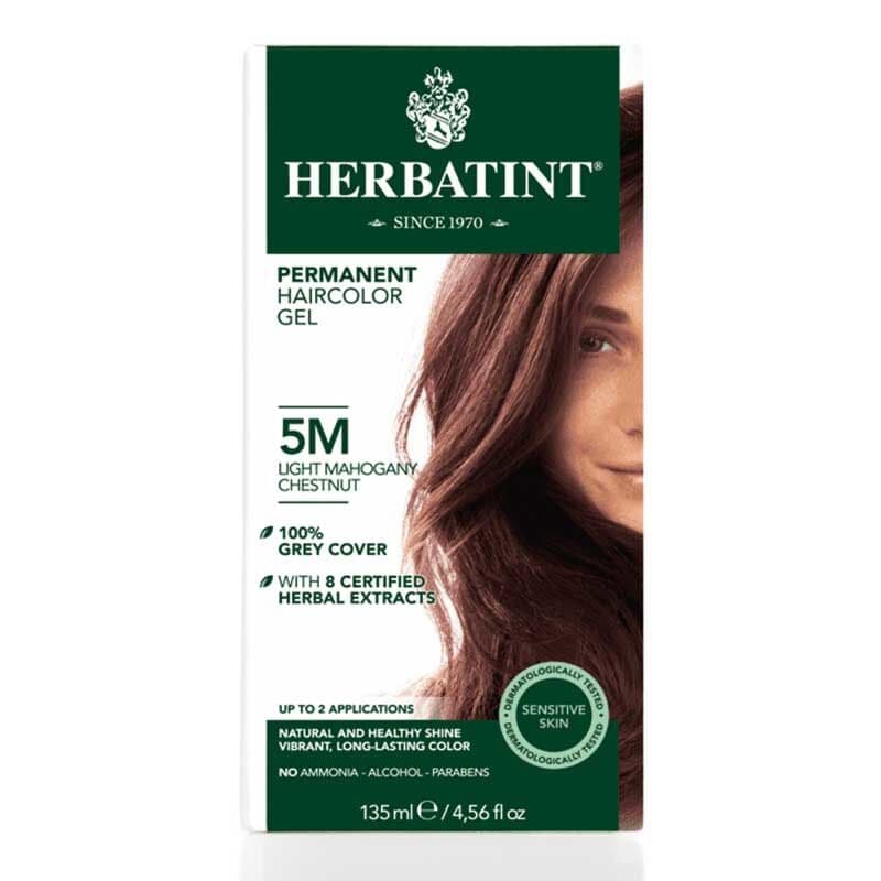 Herbatint Hair Dye 5 m Chatain Clair Acajou
