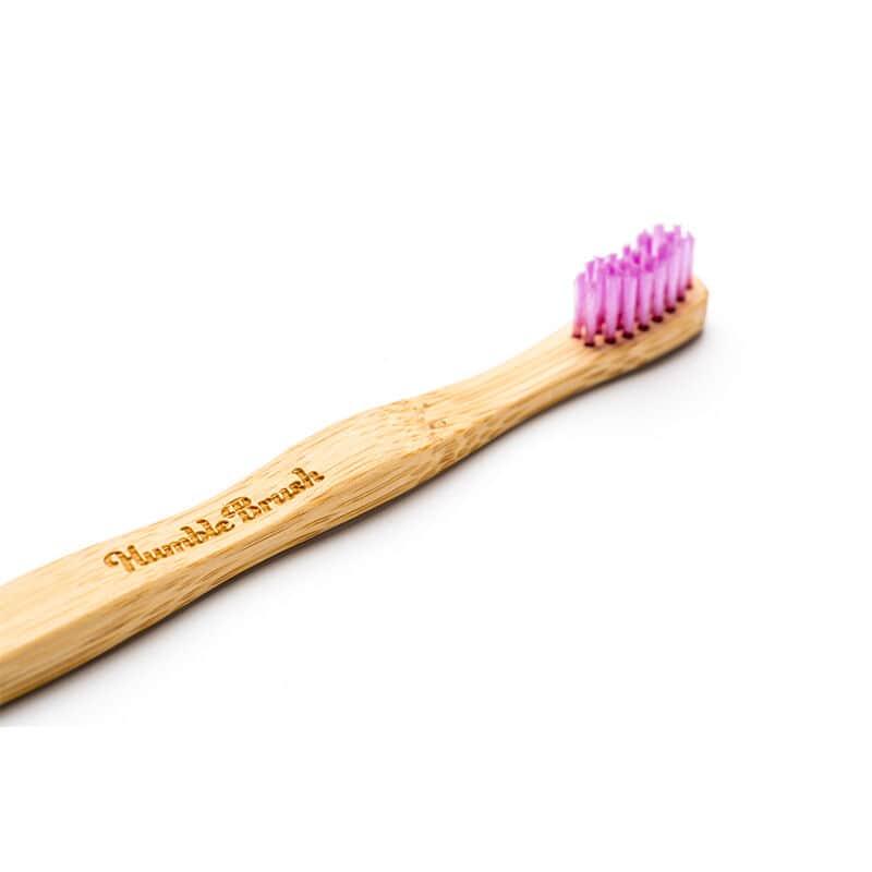 Humble Brush Natural Soft Kids Toothbrush - Lilac - 4