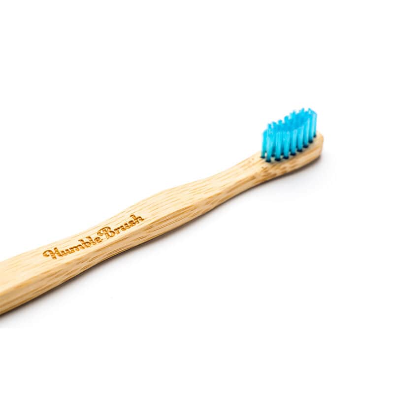 Humble Brush Natural Soft Kids Toothbrush - Blue - 4