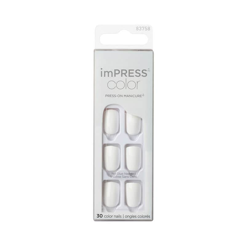 Impress Color Self Adhesive False Nails Short - 83758 - 1