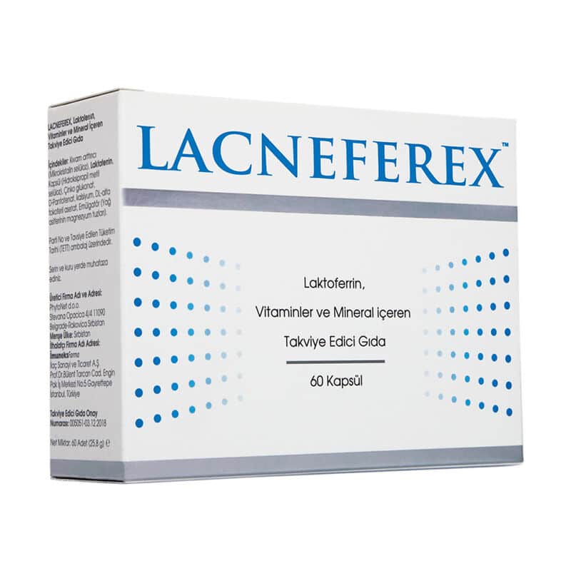 İmuneks Lacneferex Supplementary Food 60 capsules - 1