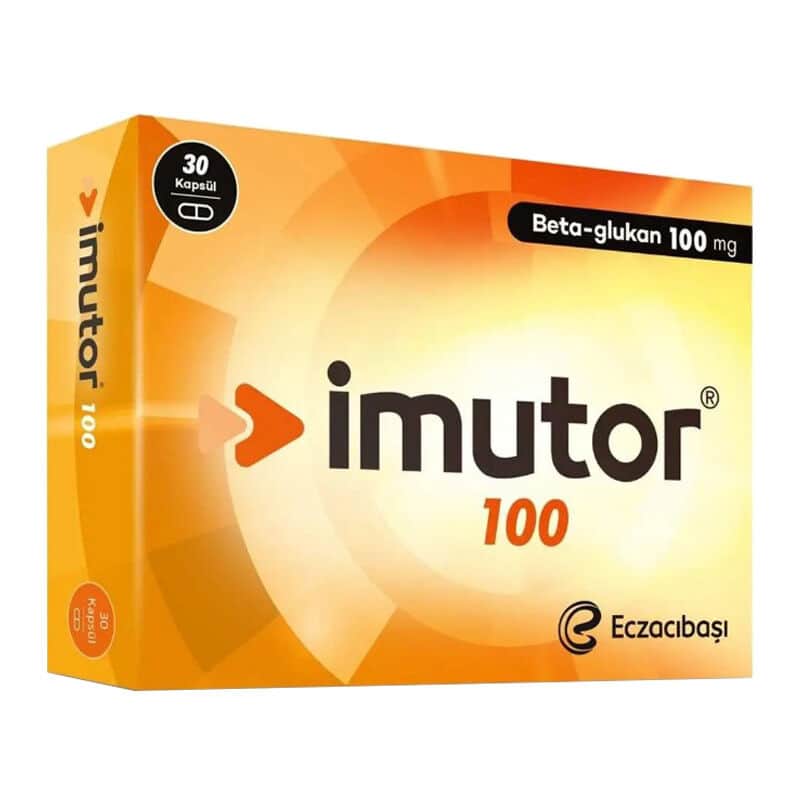 İmutor Beta Glukan 100 mg 30 capsule - 1