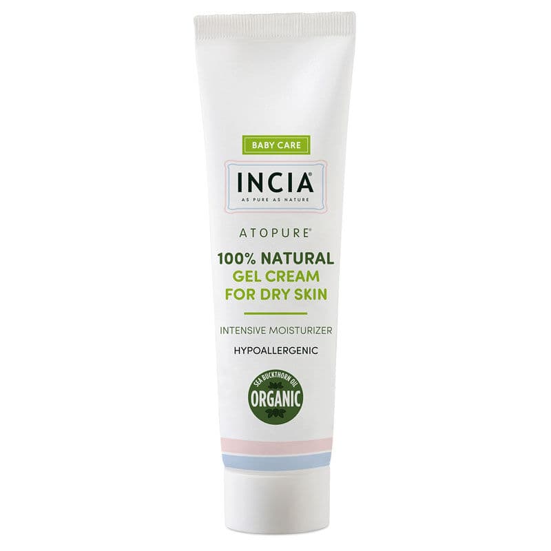 Incia 100% Natural Gel Cream For Dry Skin 60 ml