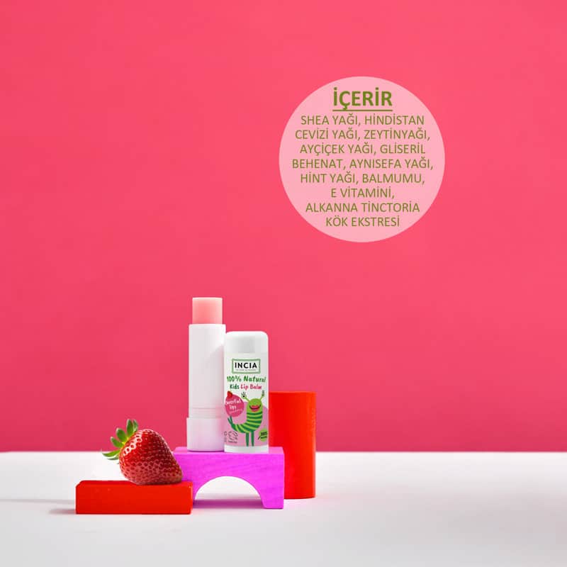 Incia 100% Natural Kids Lip Balm 6 gr - 4