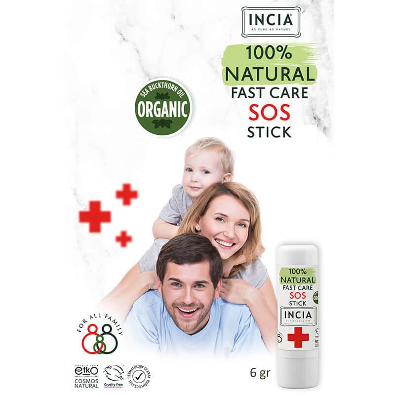 Incia 100% Natural Sos Stick 6 gr - 3
