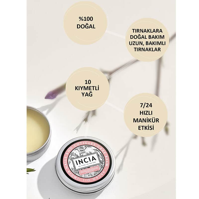 Incia Natural Nail Balm 15 ml - 4
