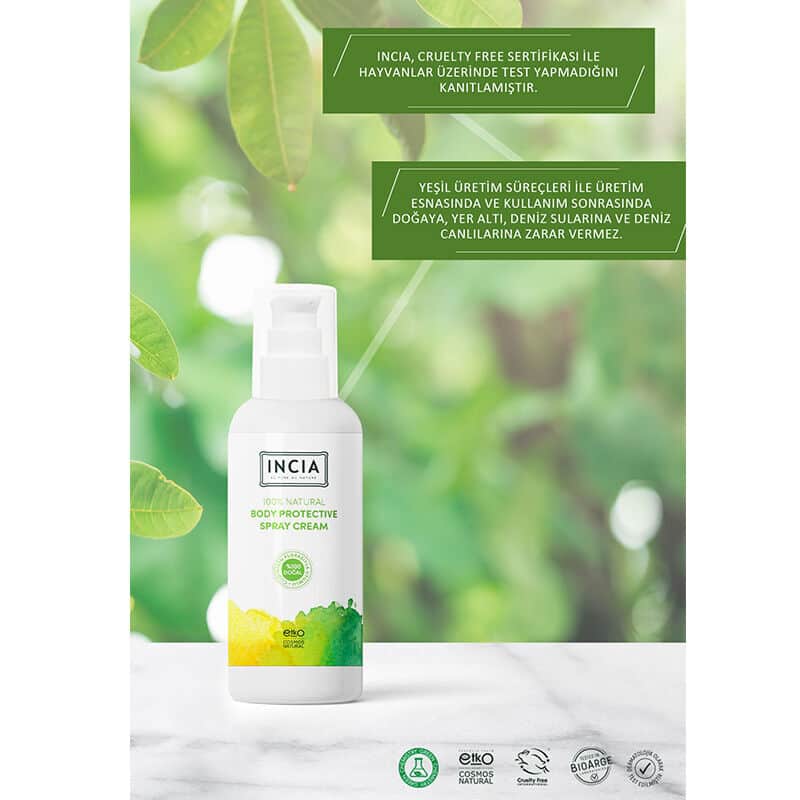 INCIA Natural Insect Repellent Lotion 100ml - DEET-Free Formula - 2