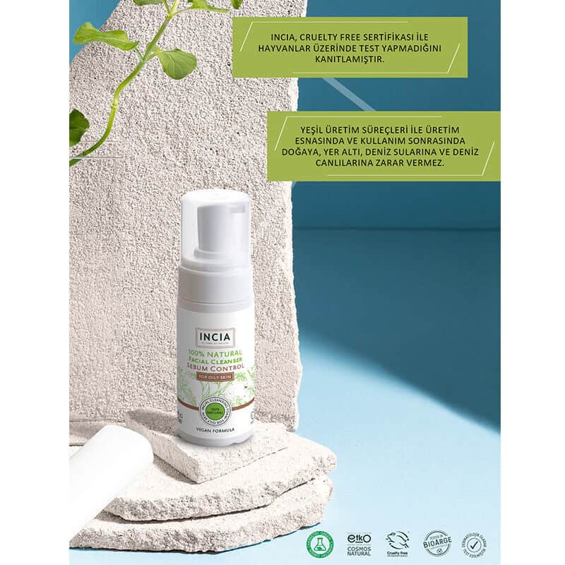 Incia Natural Facial Cleanser For Oily Skin 125 ml - 2