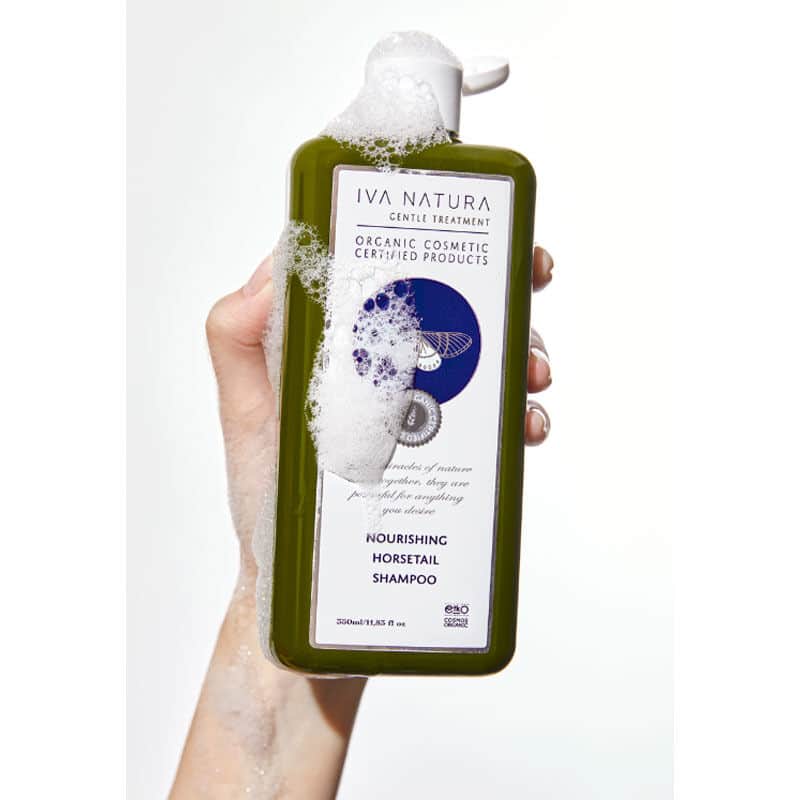 Iva Natura Organic Nourishing Shampoo With Hyaluronic Acid 350 ml - 2