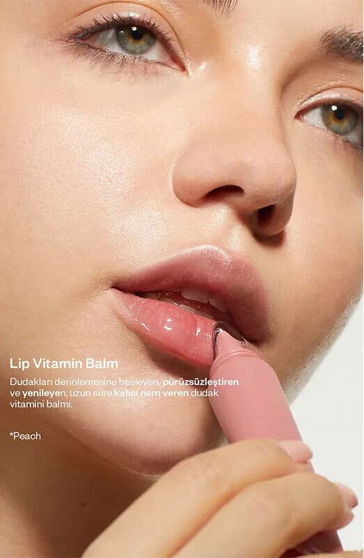 Cream Lip Care Shine Lip Balm Peach 13 ml - 4