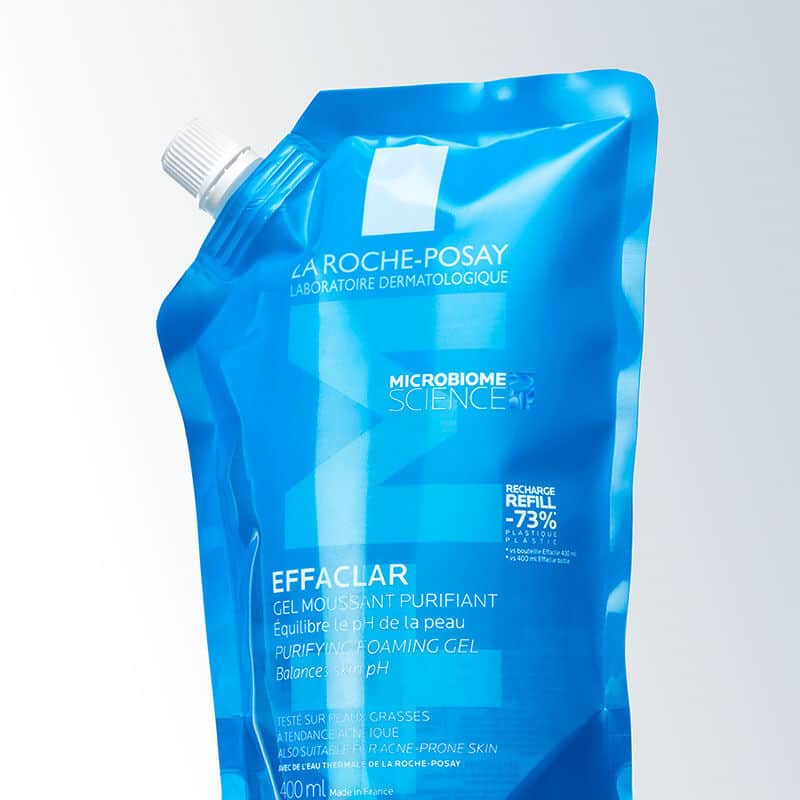 La Roche Posay Effaclar Cleansing Gel For Oily Skin 400 ml - Refill - 4