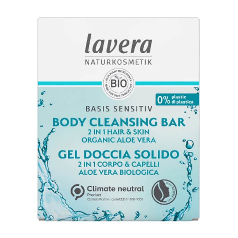 Lavera Organic Body Cleansig Hair And Body Solid Shampoo 50 gr - 1