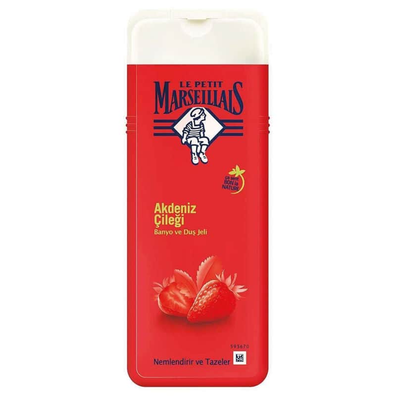 Le Petit Marseillais Mediterranean Strawberry Bath And Shower Gel 400 ml - 1