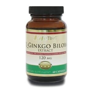 Lifetime Q Ginkgo Biloba 120mg, 60 Capsules for Brain Health - 1