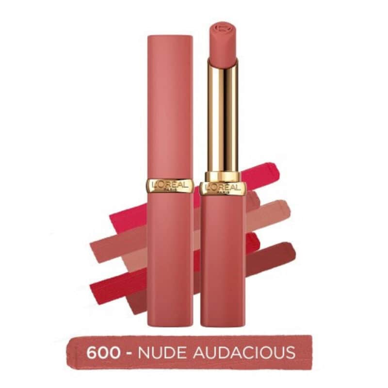 L'Oréal Paris Color Riche Colors Of Worth Intense Volume Matte Lipstick - 600 nude Audacious - 2
