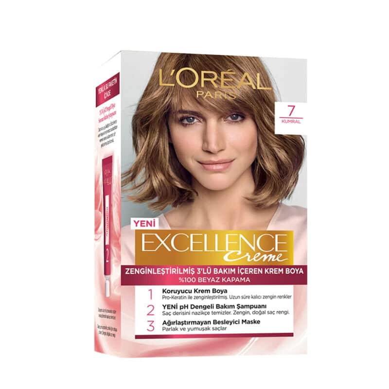 L'Oréal Paris Excellence Creme Hair Dye 7 blonde - 1
