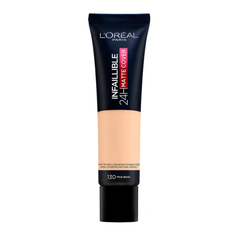 L'Oréal Paris Infaillible 24 h Matte Cover High Coverage Foundation 130 true Beige 30 ml - 1