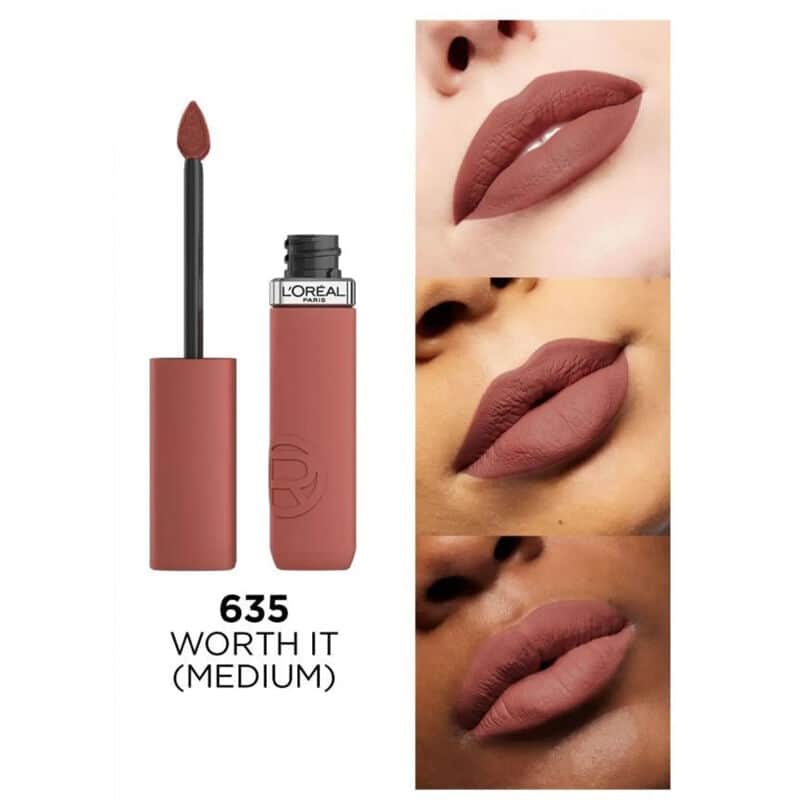 L'Oréal Paris Infaillible Matte Resistance Liquid Matte Lipstick No635 5 ml - 3