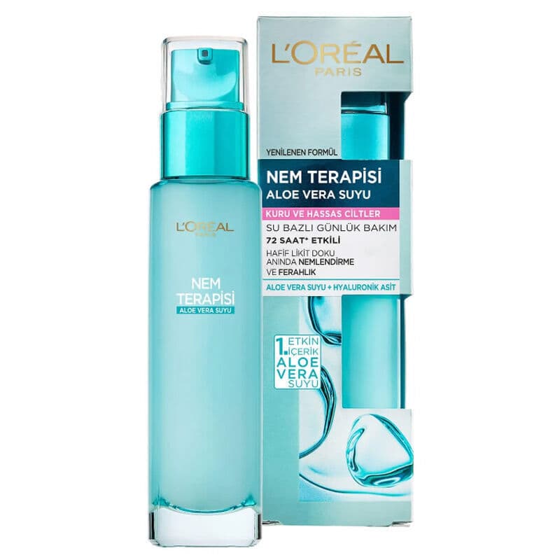 L'Oréal Paris Moisture Therapy Aloe Vera Juice Dry And Sensitive Skin 70 ml