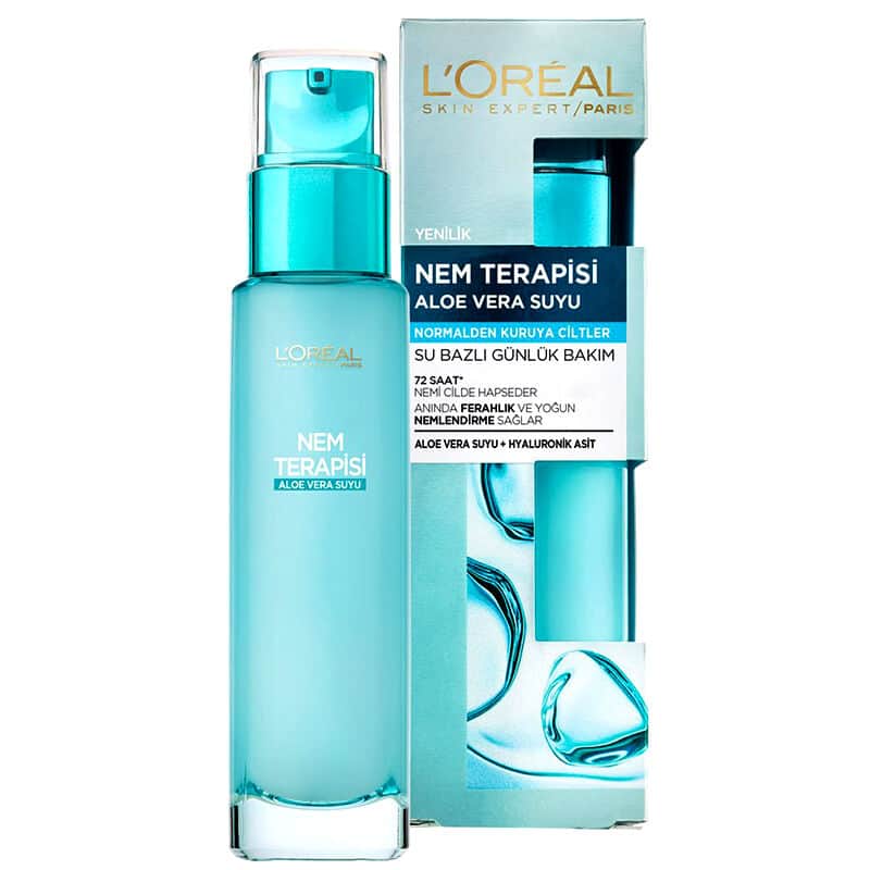 L'Oréal Paris Moisture Therapy Aloe Vera Juice 70 ml - Normal To Dry Skin - 1