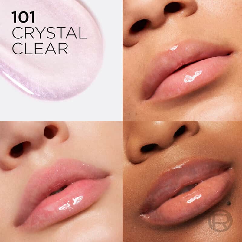 L’Oréal Paris Plump Ambition Hyaluron Lip Oil Lip Gloss 101 Cristal Clear 1 pcs - 3