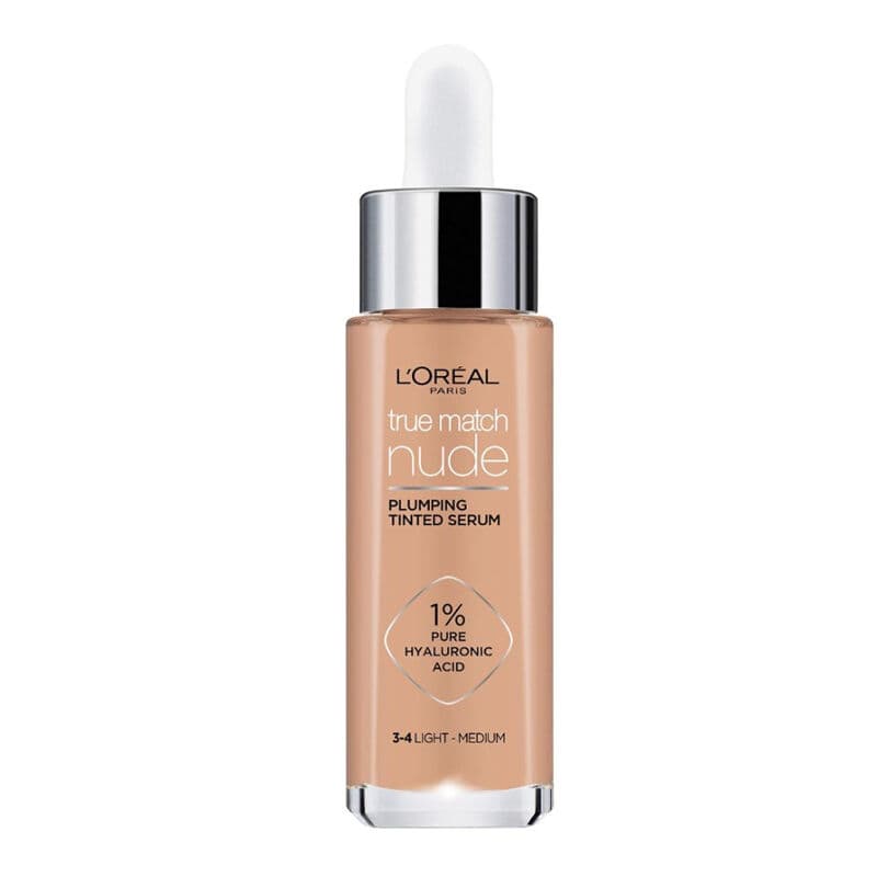 L'Oréal Paris True Match Nude Plumping Tinted Serum Light Medium