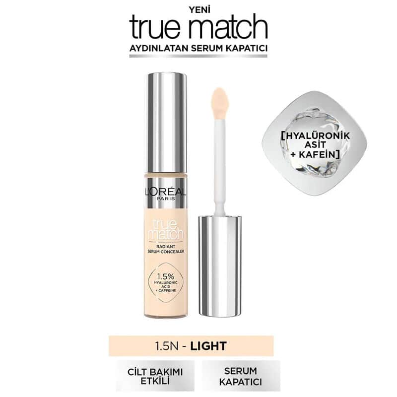L'Oréal Paris True Match Radiant Serum Concealer 1.5 n 11 ml - 2