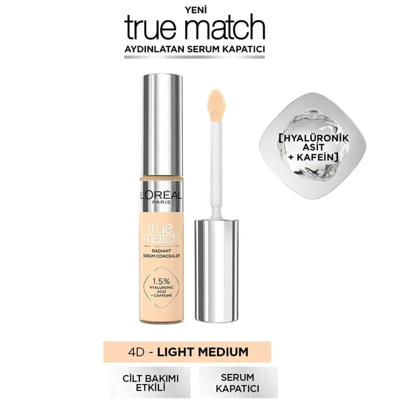 L'Oréal Paris True Match Radiant Serum Concealer 4 d 11 ml - 2