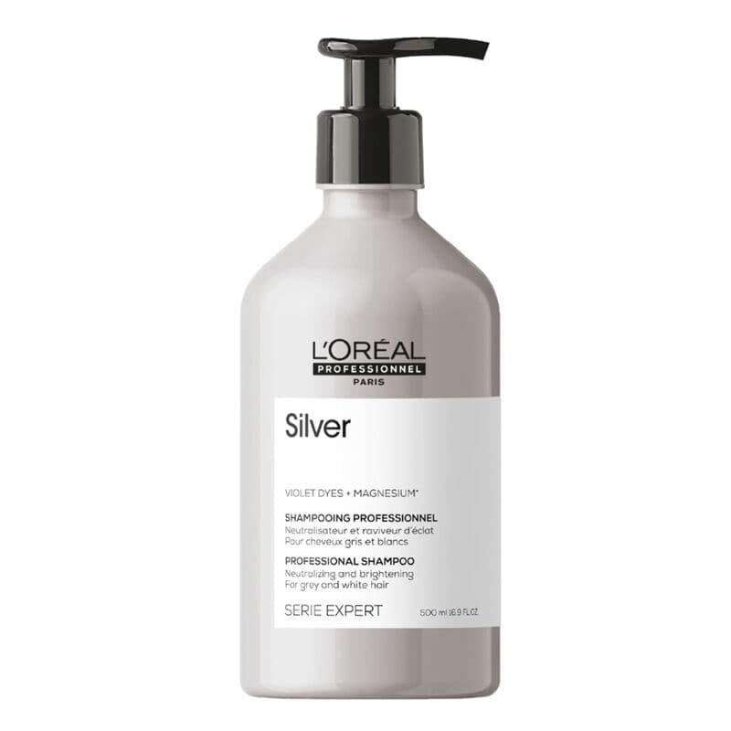 L'Oreal Professionnel Purple Shampoo for Light Blonde & Gray 500ml