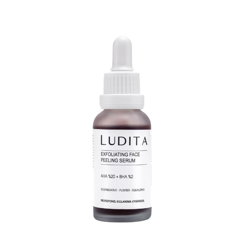Ludita Skin Tone Equalizing Face Peeling Red Serum 30 ml