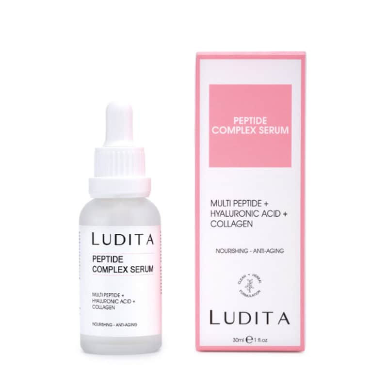 Ludita Anti-fine Lines And Wrinkles, Intensive Moisturizing Peptide Complex Serum 30 ml - 1