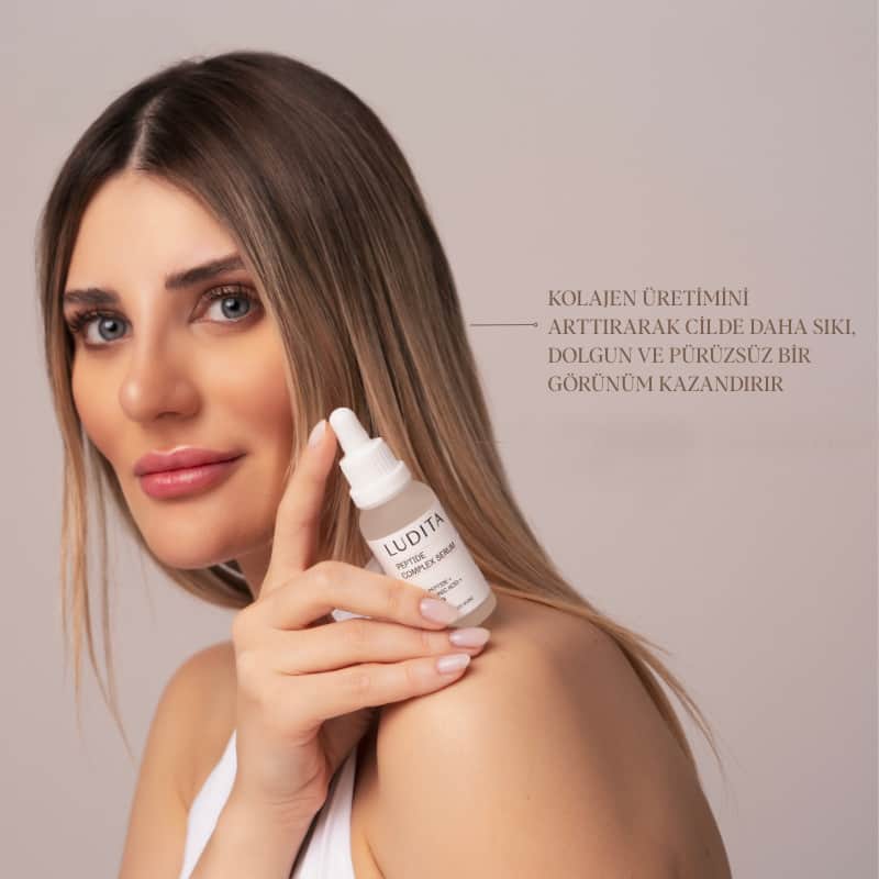 Ludita Anti-fine Lines And Wrinkles, Intensive Moisturizing Peptide Complex Serum 30 ml - 2