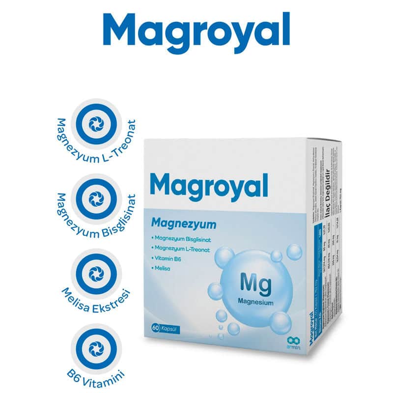 Armin Magroyal Magnesium 60 capsules - 3