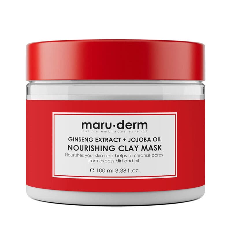 Maruderm Ginseng Extract And Jojoba Oil Clay Mask 100 ml