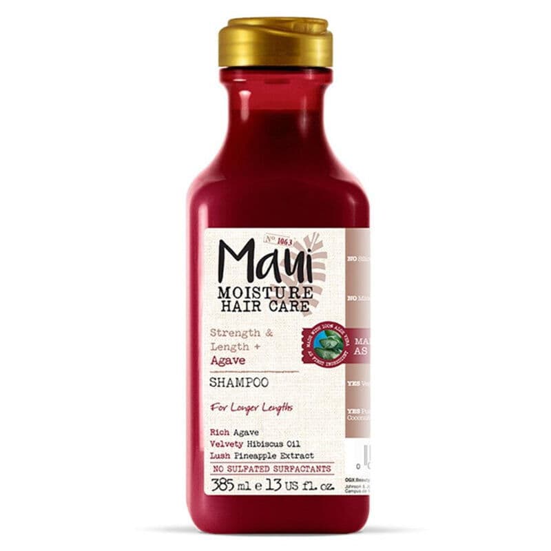 Maui Agave Nectar Strengthening Shampoo 385ml - Nourishing Care