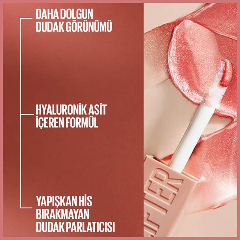 Maybelline New York Lifter Gloss Moisturizing Lip Gloss 005 petal - 4