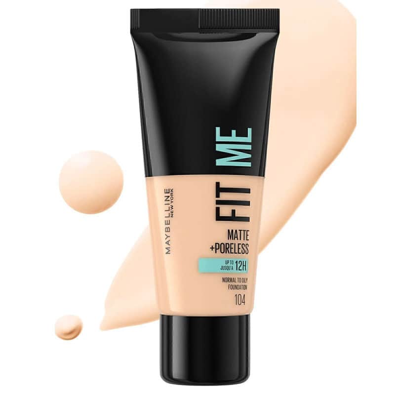 Maybelline New York Fit Me Matte+poreless Foundation 30 ml - 104 soft Ivory - 2